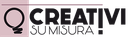 A logo for a company called creativi su misura