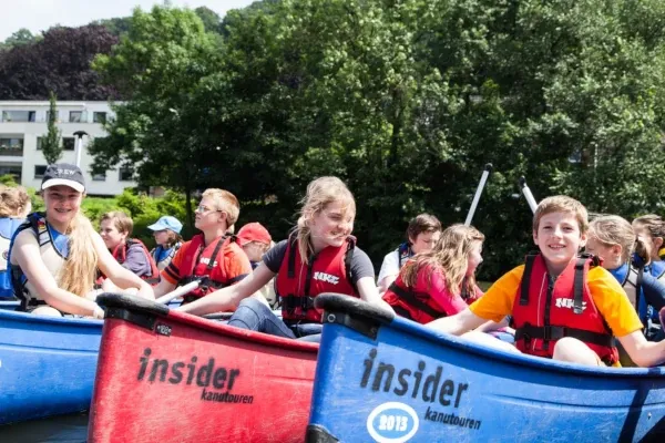 Kanutour für Schulklassen