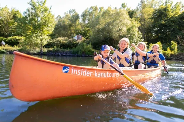 4er Kanadier, Kanuverleih auf der Ruhr