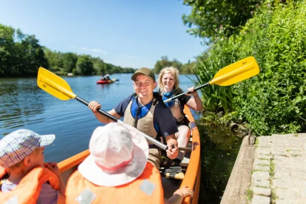 Familienausflug mit Kindern
