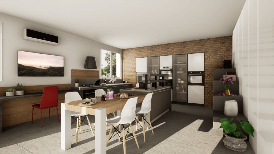 soggiorno con realtà aumentata