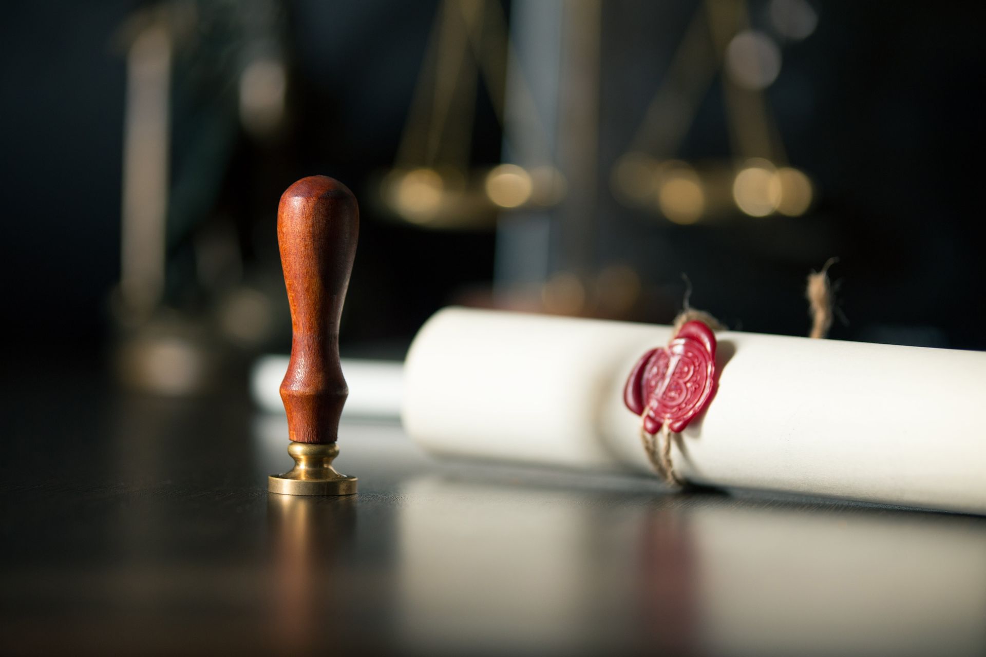 Notarized Document with Seal