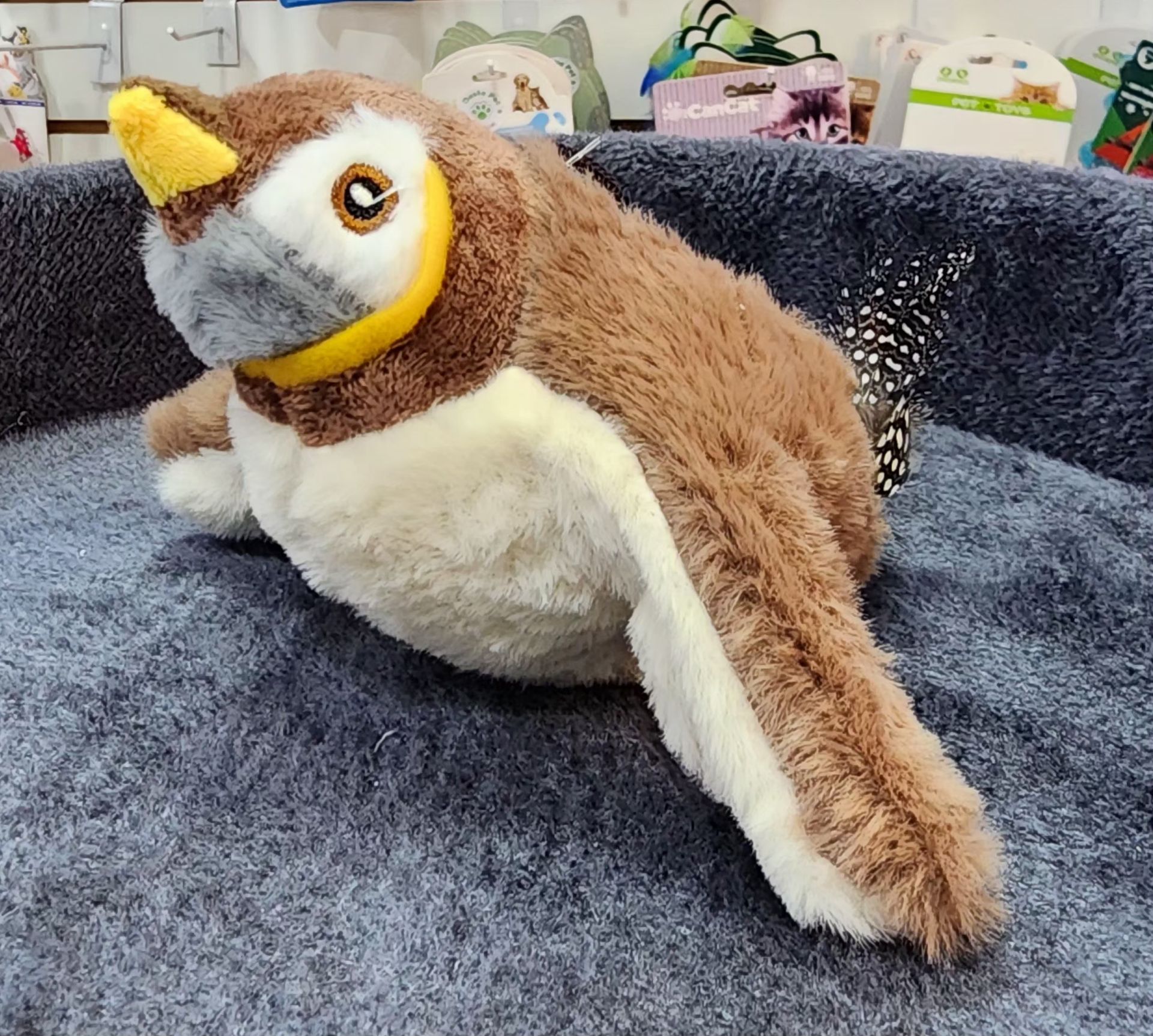 Pájaro con Movimiento, Sonido y Catnip