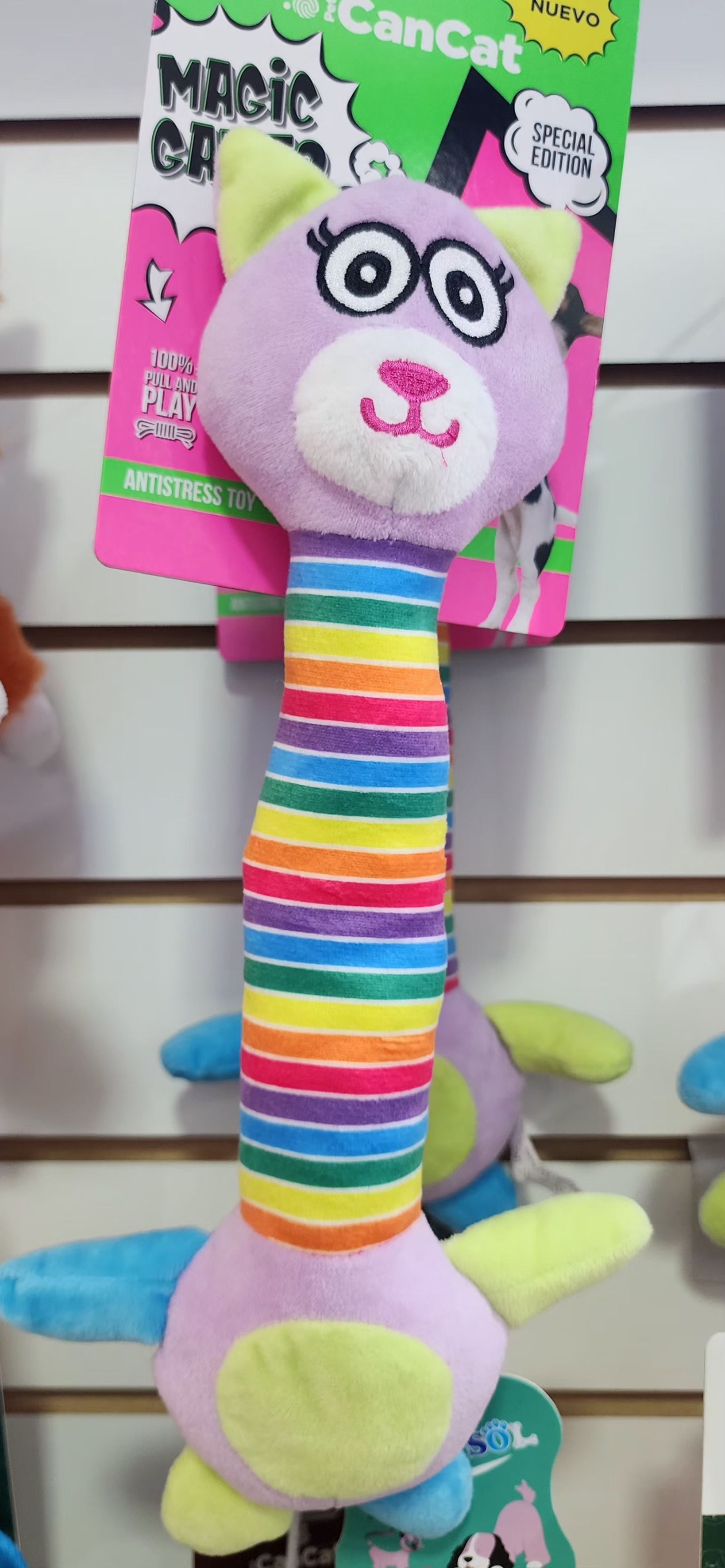 Peluche Jirafa Multicolor con Chifle Cancat