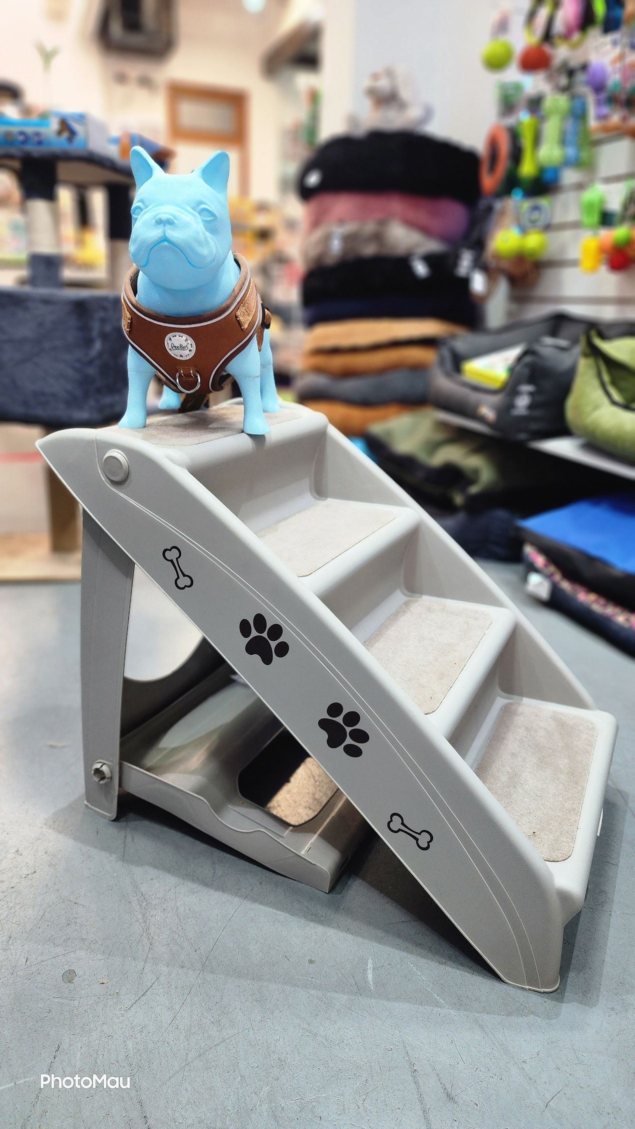 Escalera Rampa Perros Mascotas Antideslizante Y Plegable