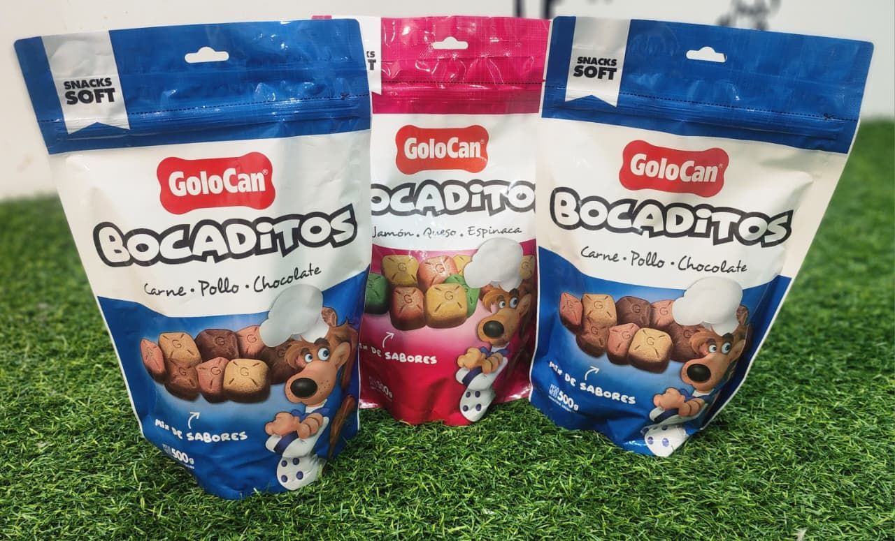Golosina Bocaditos Golocan Sabores X 500 G
