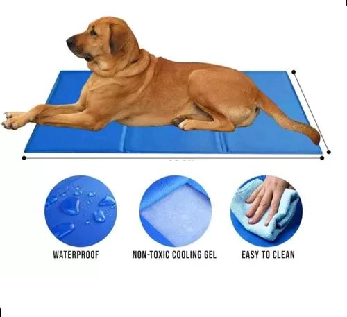 Manta Refrescante Gel Efecto Frio Mascotas Perro Grande