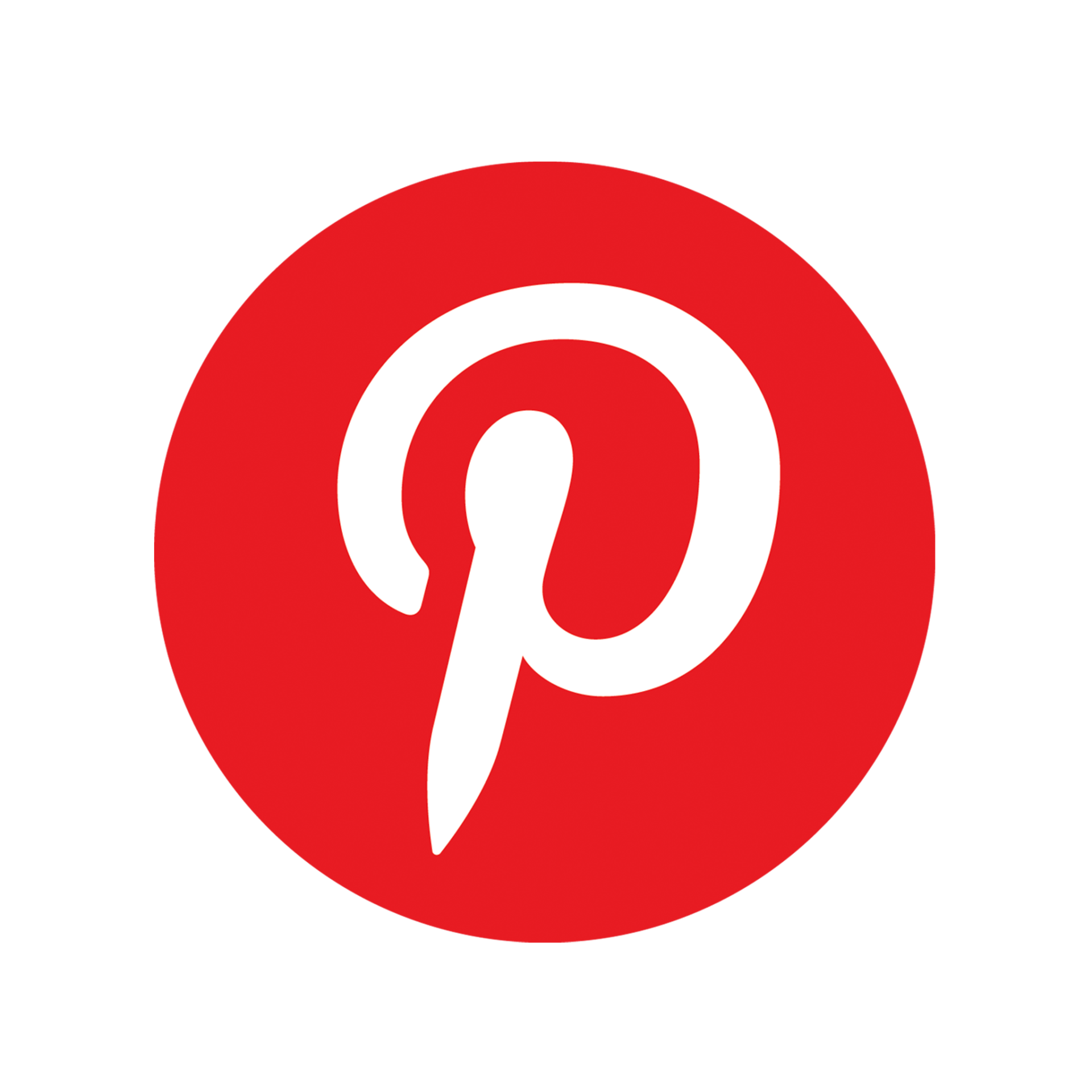 Pinterest logo link
