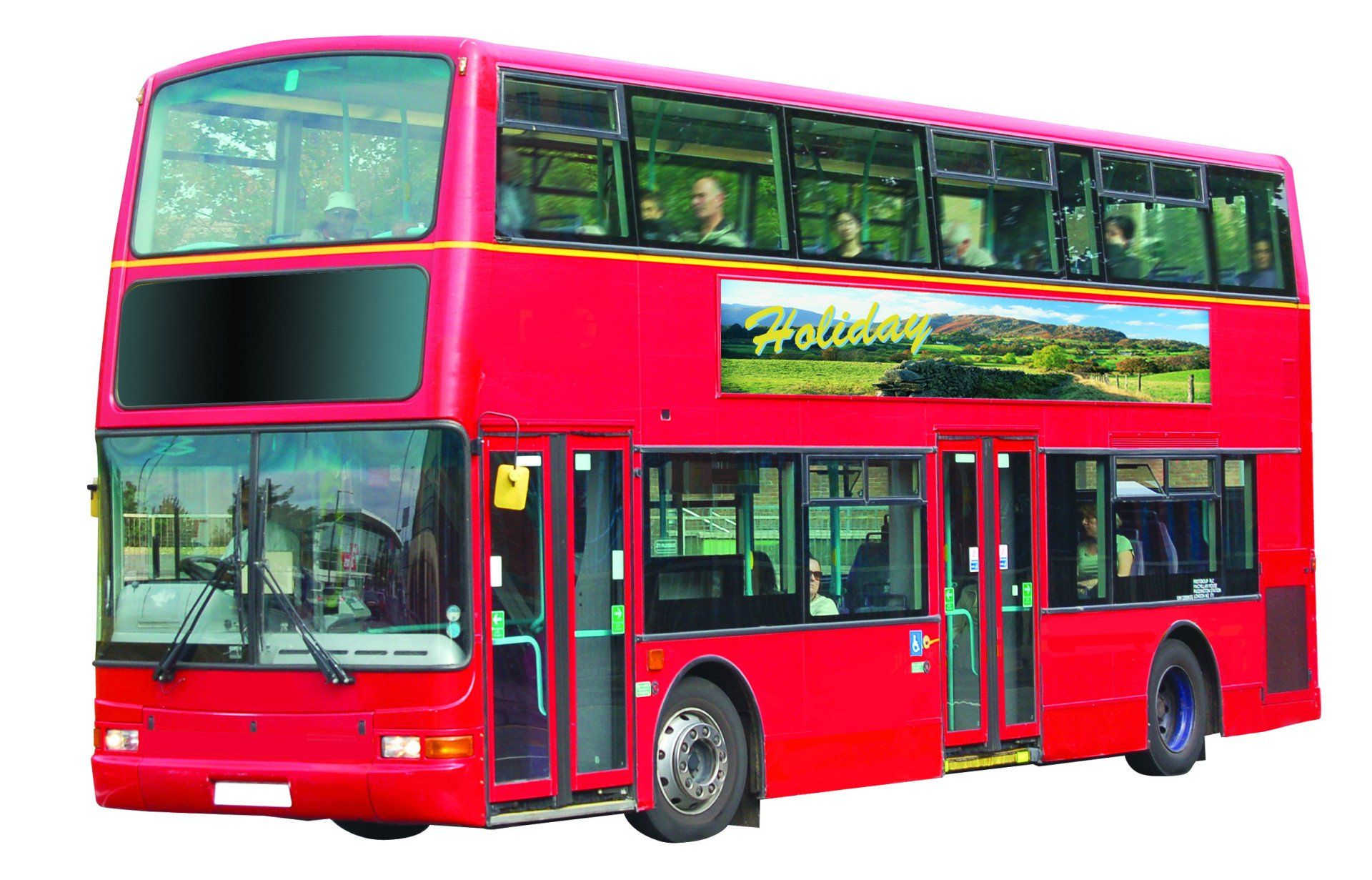 Double deck travel coach