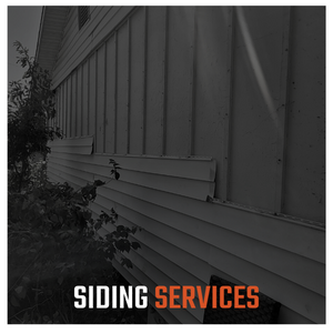 black and white siding 