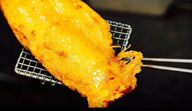 golden crispy battered fish