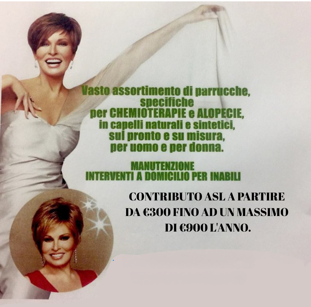 Contributo USL con indossatrici di parrucche
