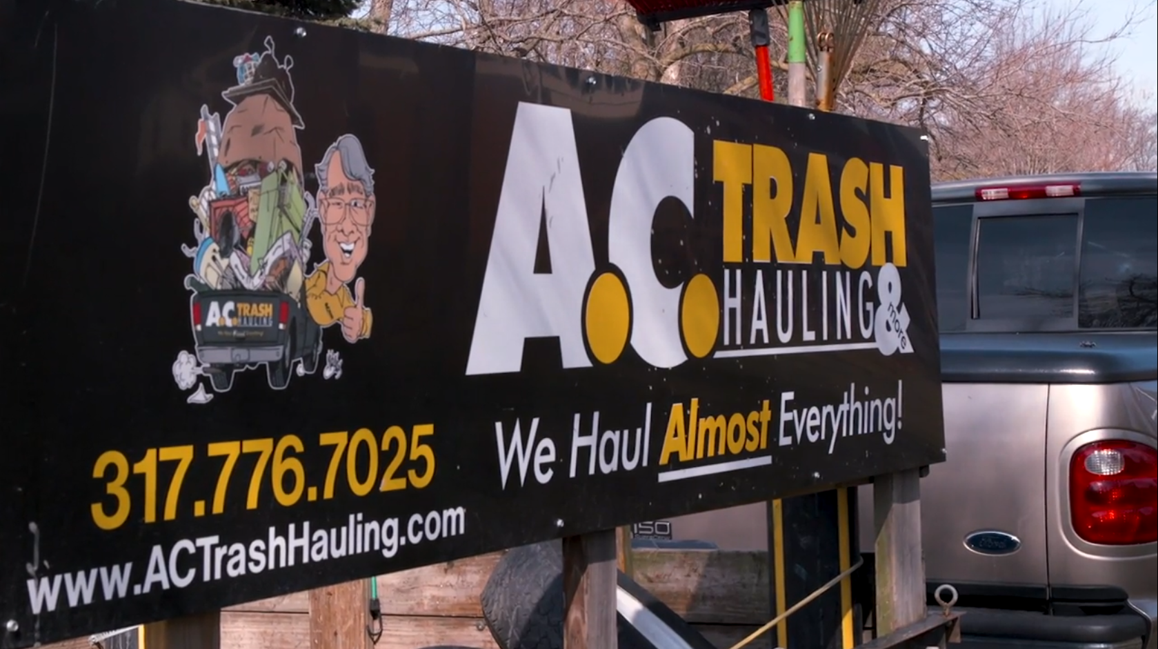 Company Poster — Noblesville, IN — AC Trash Hauling & More