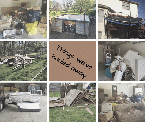 Junk We Have Hauled Away — Indianapolis, IN — AC Trash Hauling & More