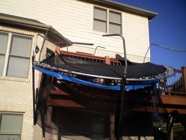Trampoline On Deck — Indianapolis, IN — AC Trash Hauling & More