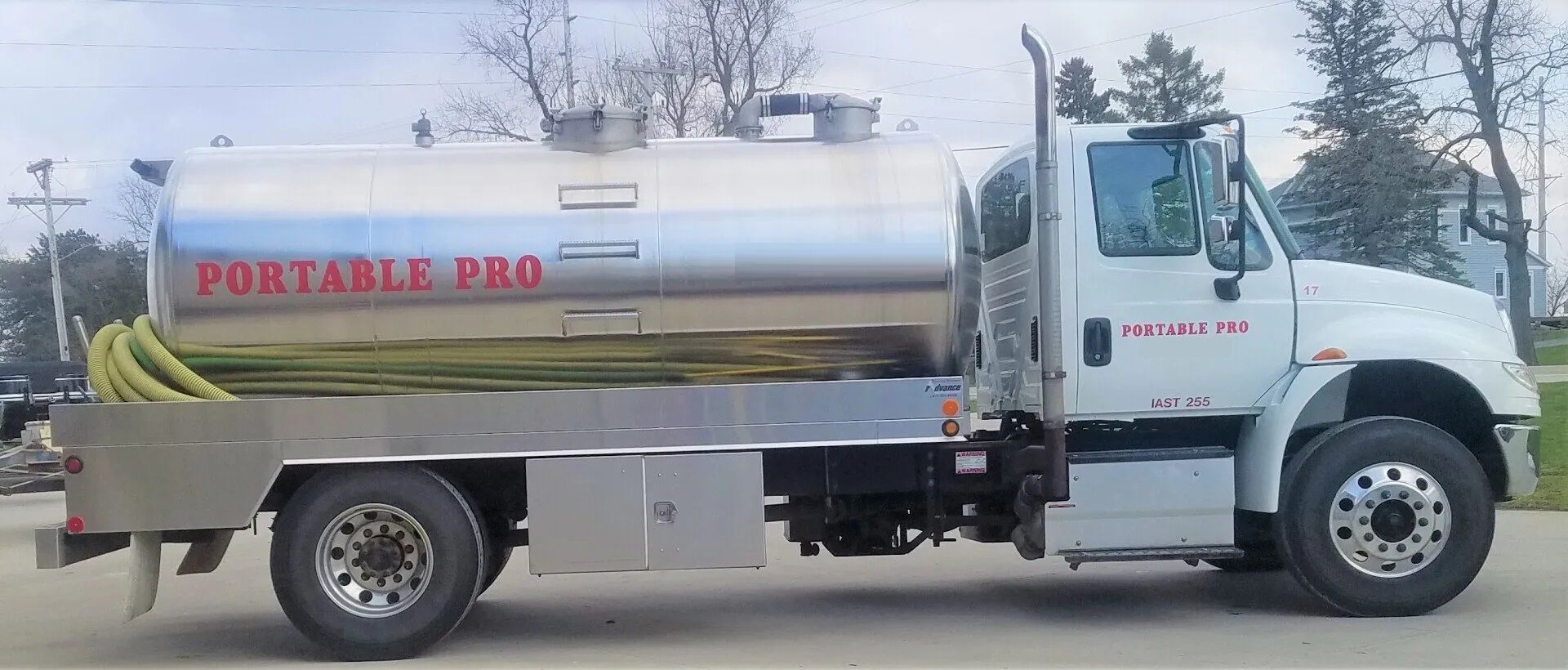 Septic Truck — Madrid, IA — PortablePro, Inc.
