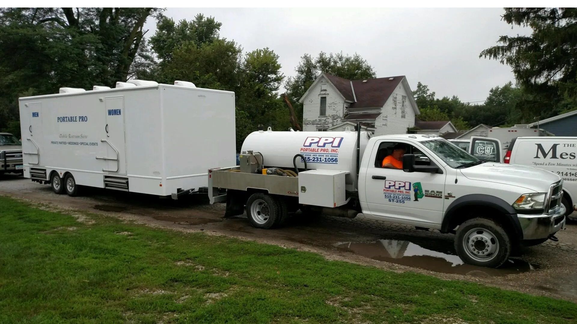 RR Trailer Truck — Madrid, IA — PortablePro, Inc.