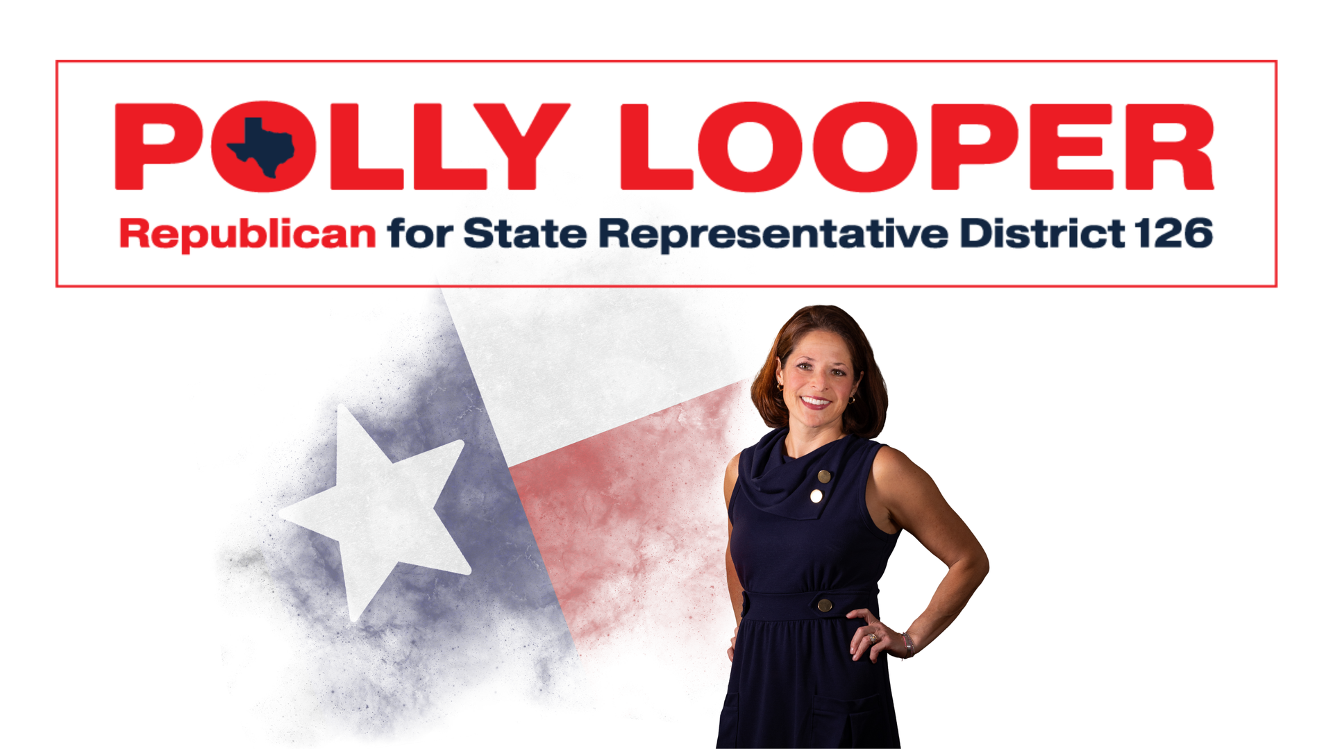 Polly Looper for Texas Volunteer Page Banner
