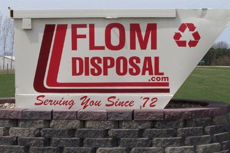 Flom Disposal Signage — Faribault, MN — Flom Disposal