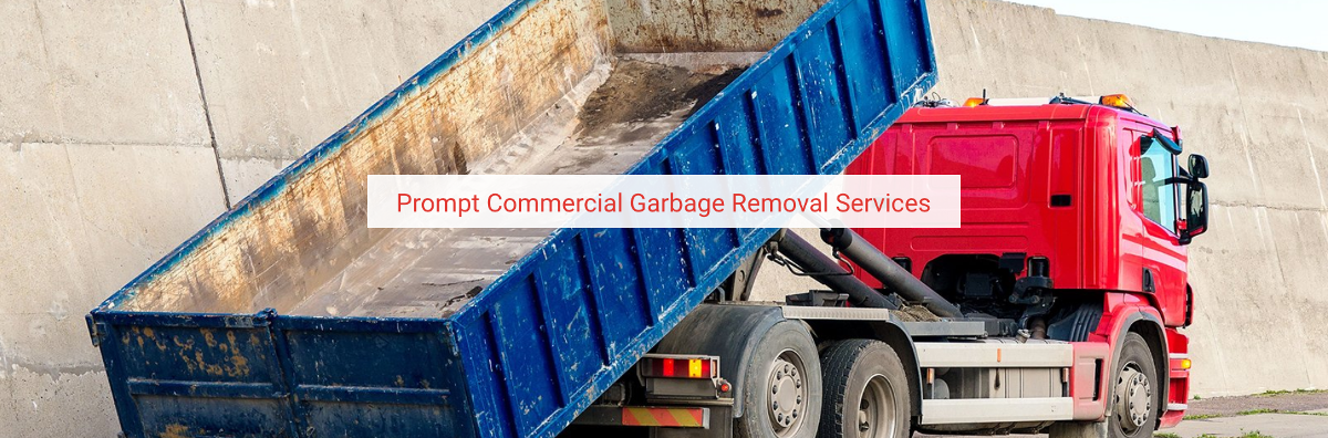 Commercial Garbage Removal Truck — Faribault, MN — Flom Disposal
