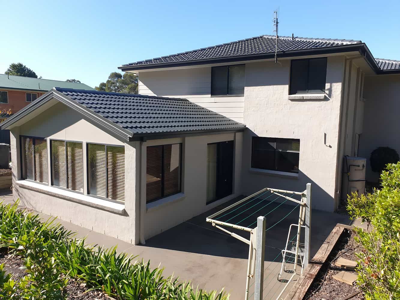 A House With A Roof That Has A Lot Of Windows — That Painter Guy In South Nowra, NSW