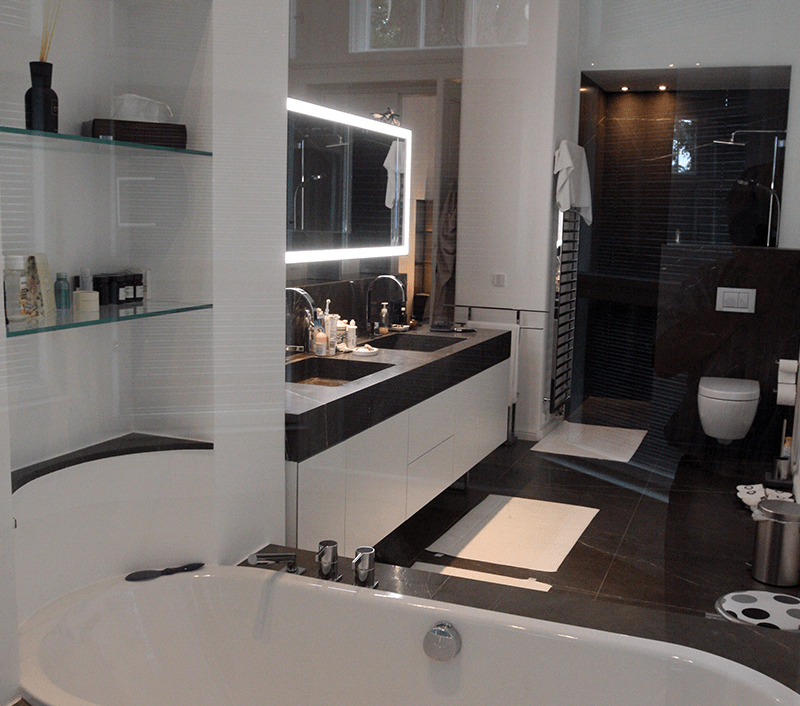 Bad, Badezimmer, Tischlerei Feitl