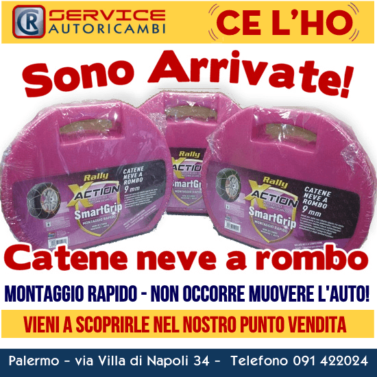 promozione catene da neve