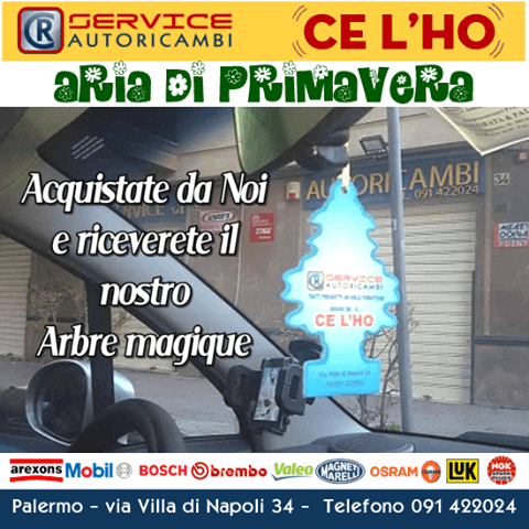 promozione deodorante auto
