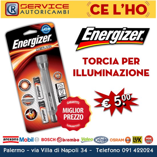 promozione torcia