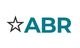A logo for abr with a star in the middle.
