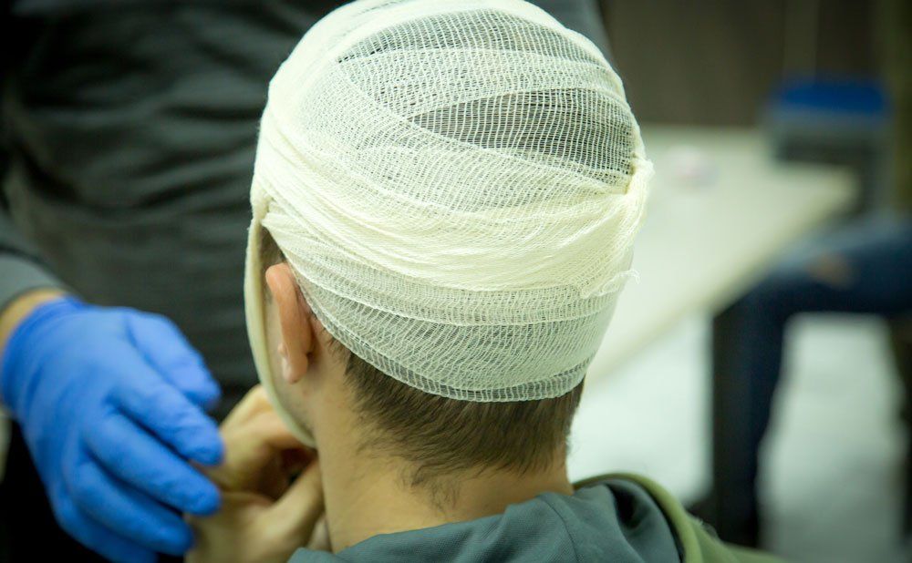 Head Bandage — Oklahoma City, OK — Van Meter Law Firm