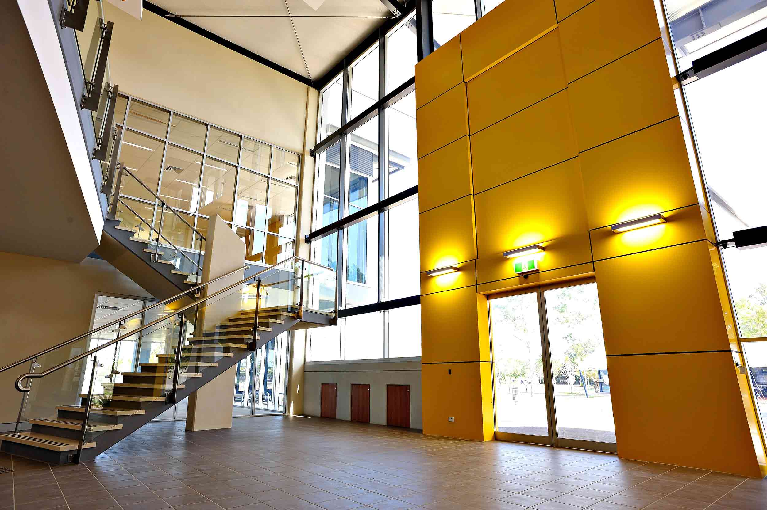 CQU Technology & Resource Centre 1 — Plastering in Blacks Beach, QLD