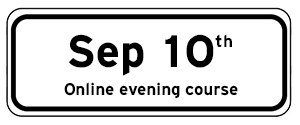 September 10th evening drivers ed course