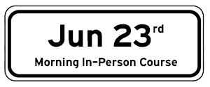 June 23, 2026 online in-person classroom course registration link