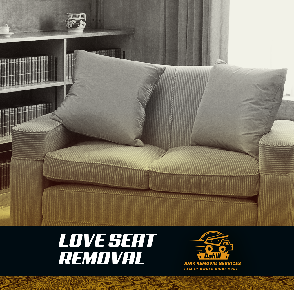 love seat removal
