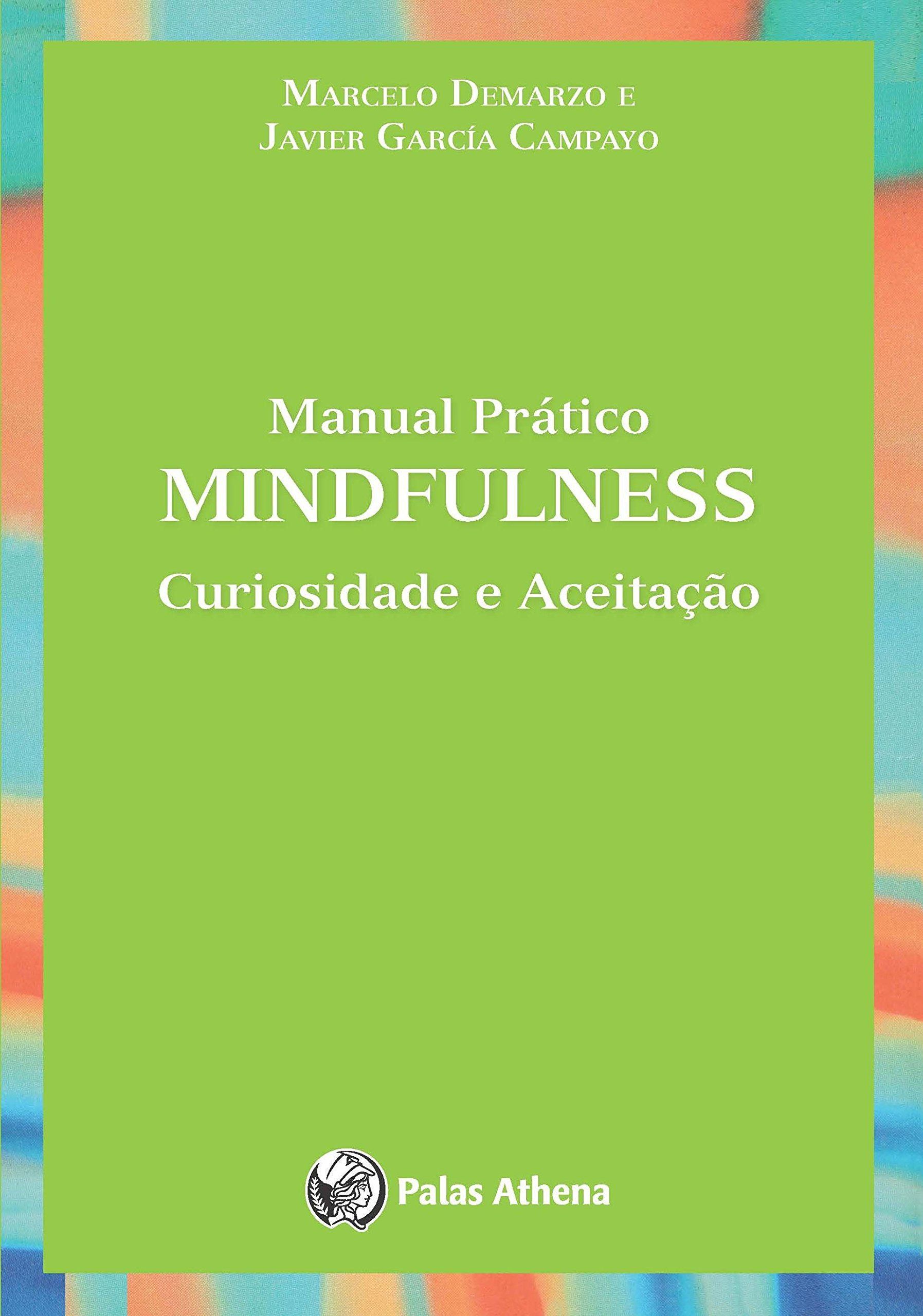 A capa de um livro intitulado manual pratico mindfulness