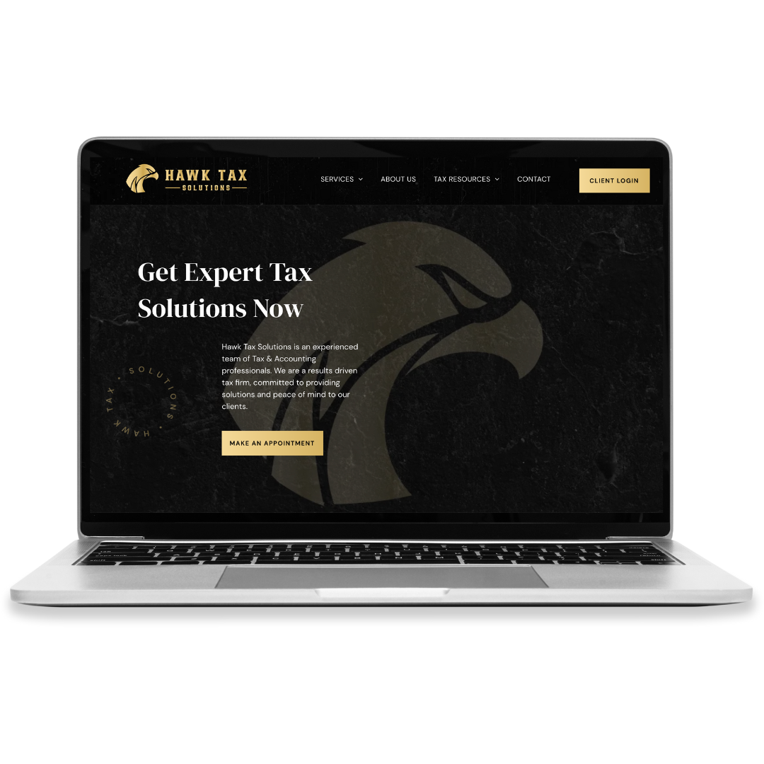 Accountant Website After Redesign