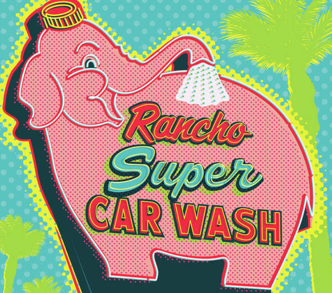 By the mid 90s, Seattle's Elephant Car Wash was more than just a place to clean your car—it was a cultural icon. Our pink elephant sign became one of the city's most photographed landmarks and appeared in various media, including a 1995 Land Rover commercial, cartoons, and fine art. The cheerful elephant spraying itself with water captured the imagination of many and spread our quirky charm nationwide using various media channels.