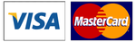 mastercard and visa logo