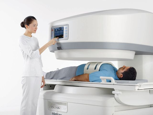 what is an open mri machine look like