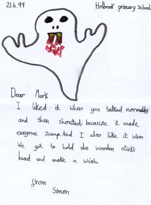 School Ghost Walk Letter 3