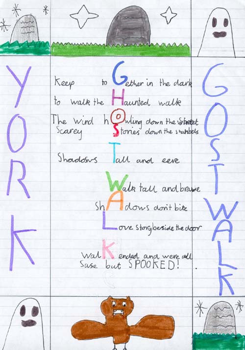 School Ghost Walk Letter 2