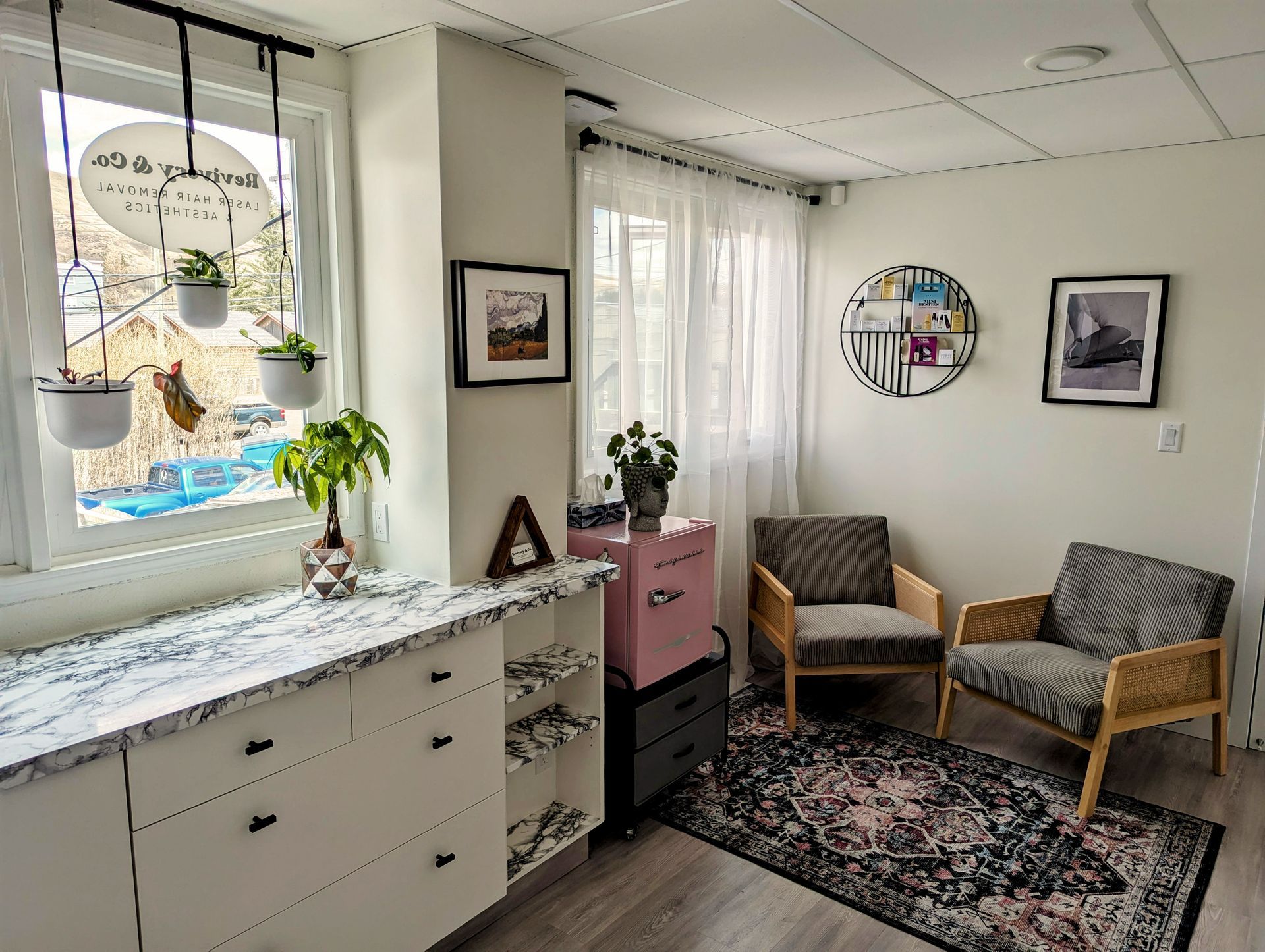 revivery and co. waiting area