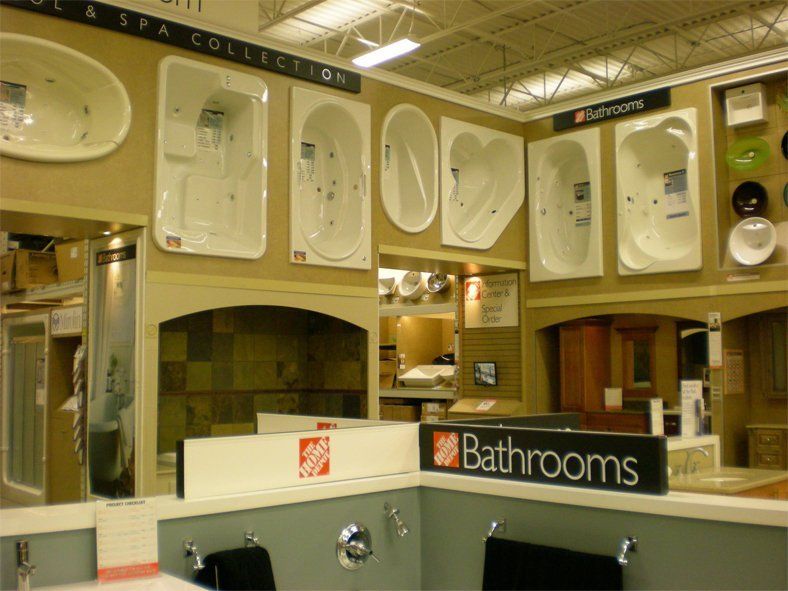 Home Depot Bathrooms