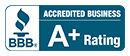 BBB A+ rated logo