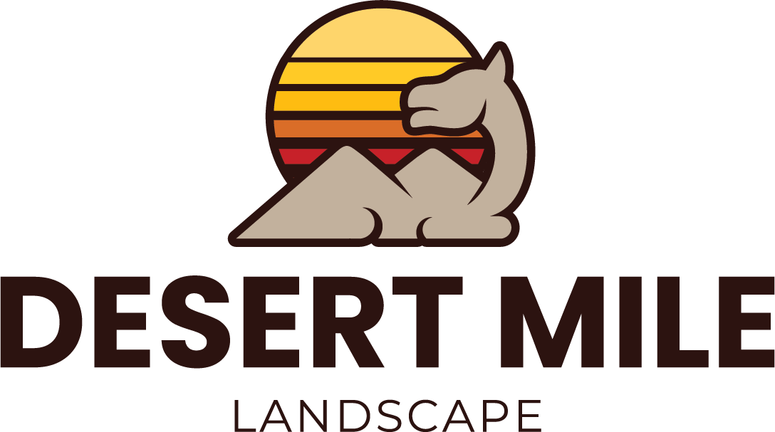 Desert Mile Landscape Logo in Arizona
