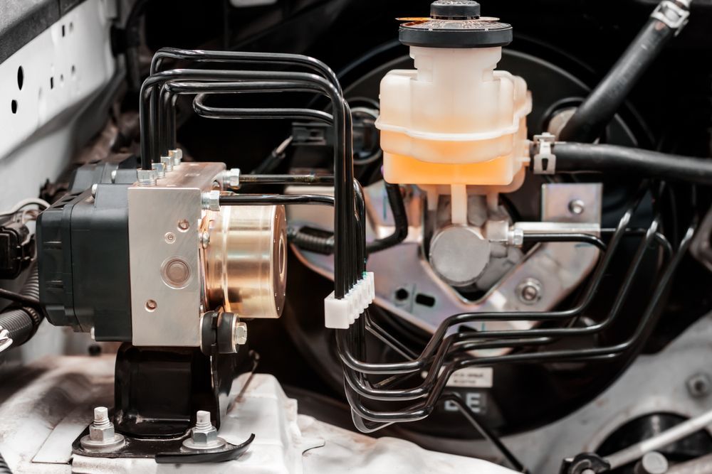 Close-up of a Car's Anti-lock Braking System — COOTA Automotive Services in Ballarat East, VIC