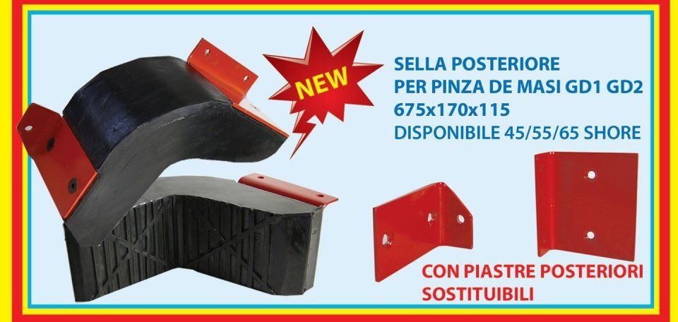 Sella posteriore per pinza