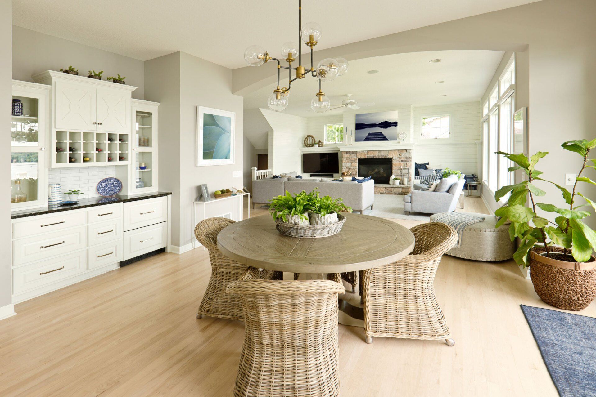 Clean Living Room — Rowlett, TX — AADI Contractors Inc