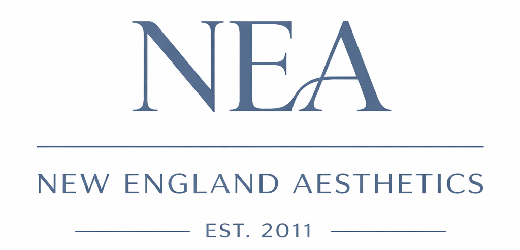 Clean, professional medical spa treatment room with neutral tones at Sound Shapes Med Spa in Boston
